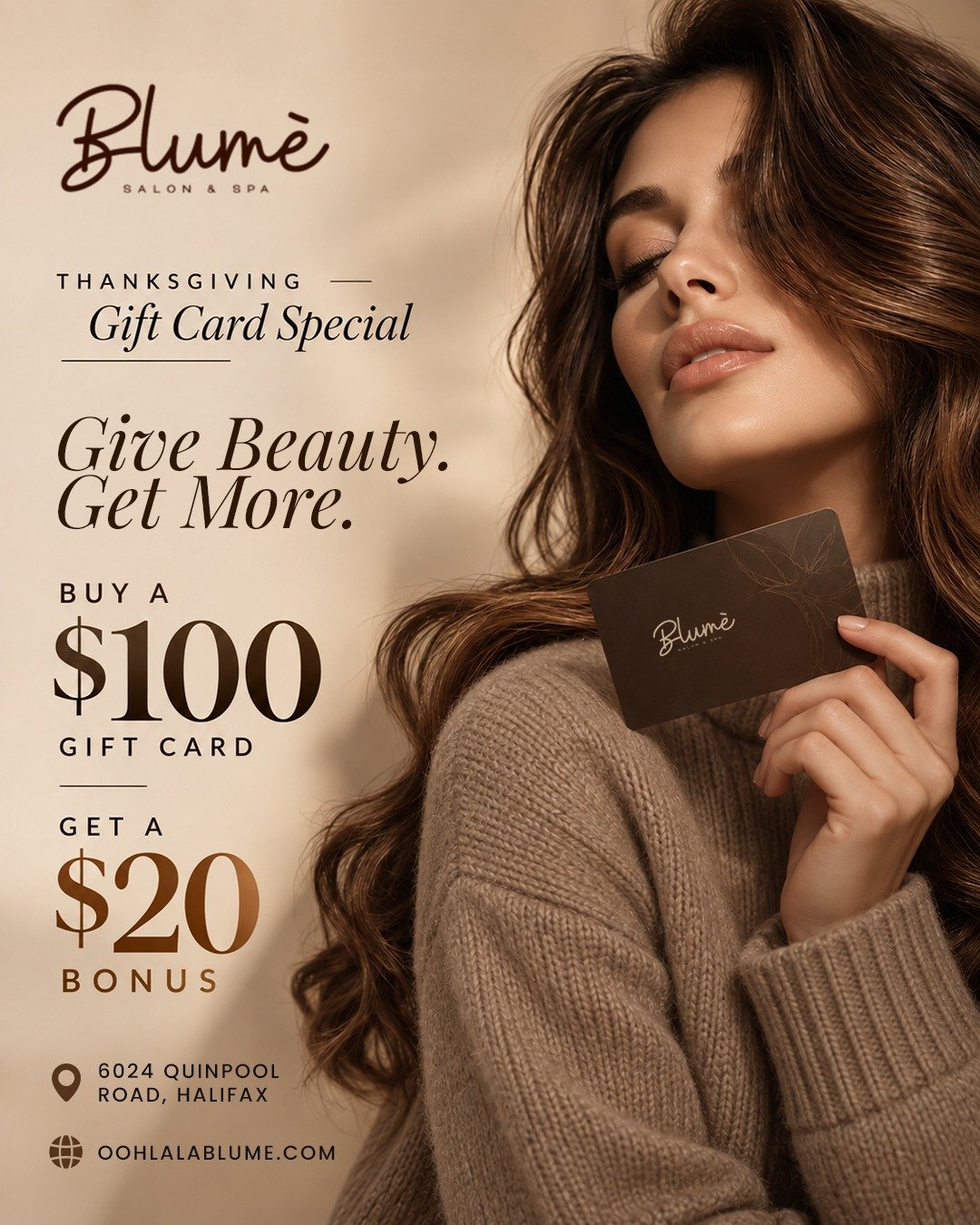 Thanks giving gift card special